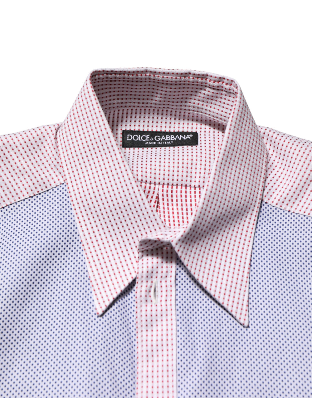 Dolce & Gabbana Multicolor Checkered Cotton Shirt
