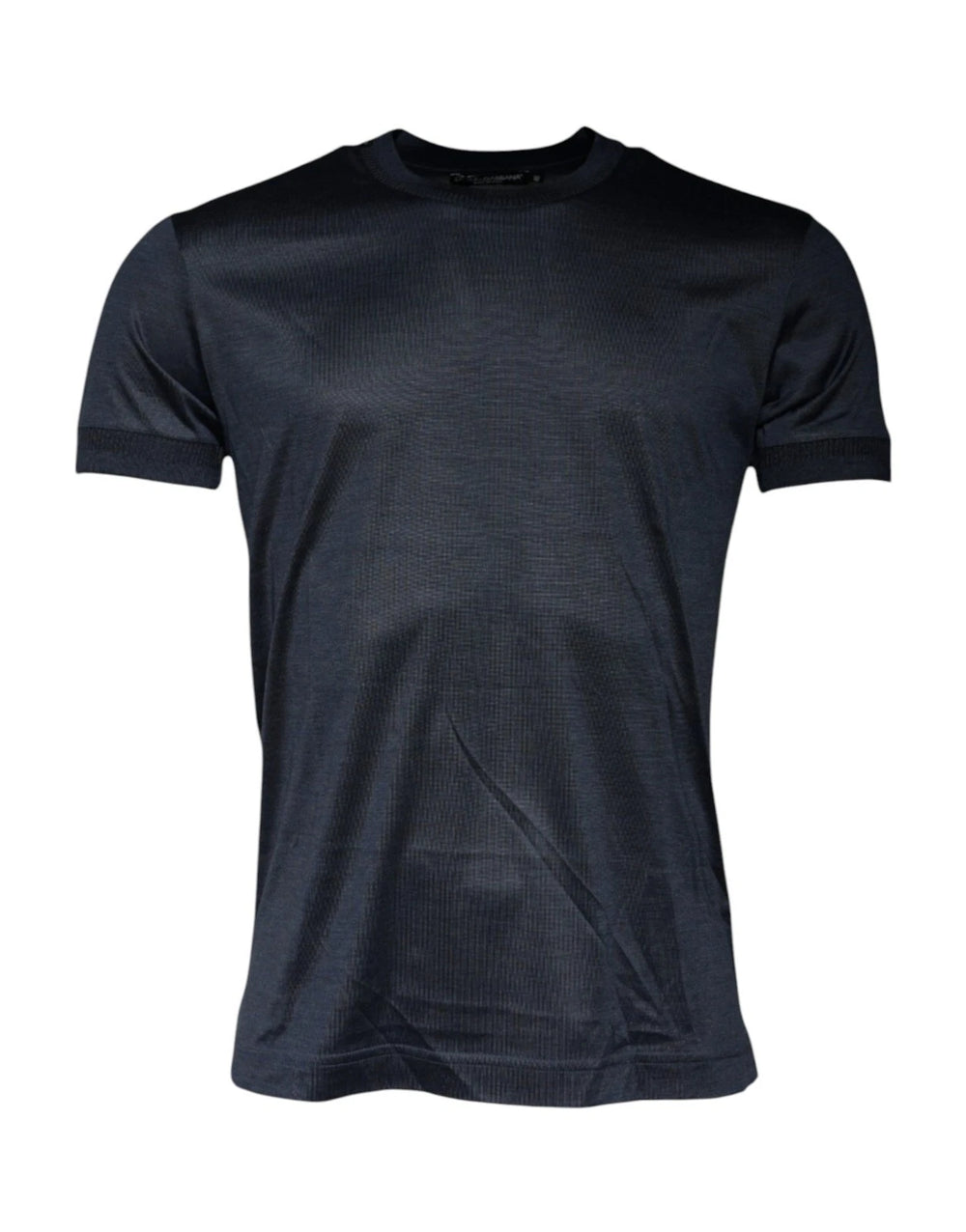 Dolce & Gabbana 100% Silk T-shirt in Blue