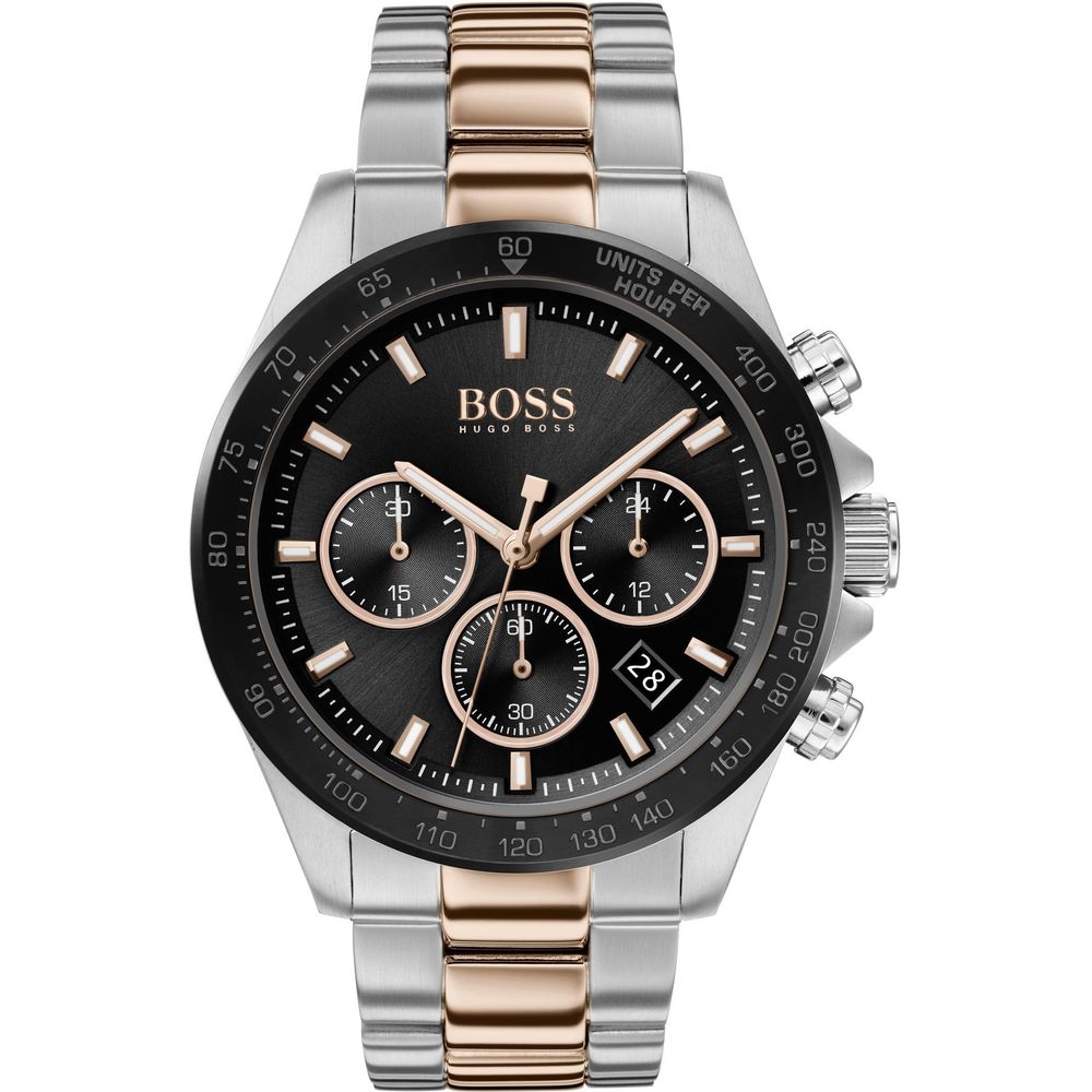Gray Stainless Steel Dress Watch mens luxury fashion - Mens Edit
