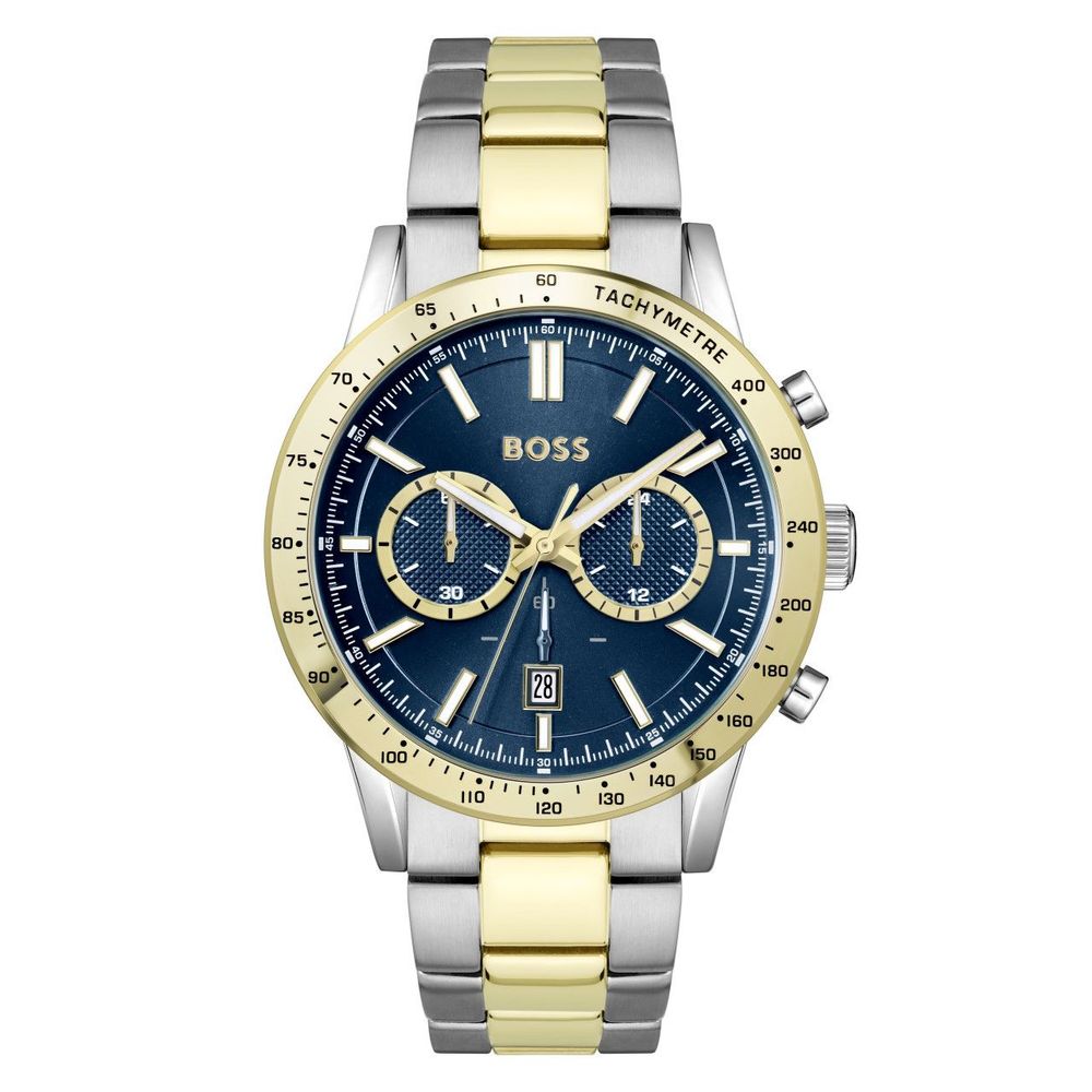 Hugo Boss Stainless Steel Chronograph Watch in Grey