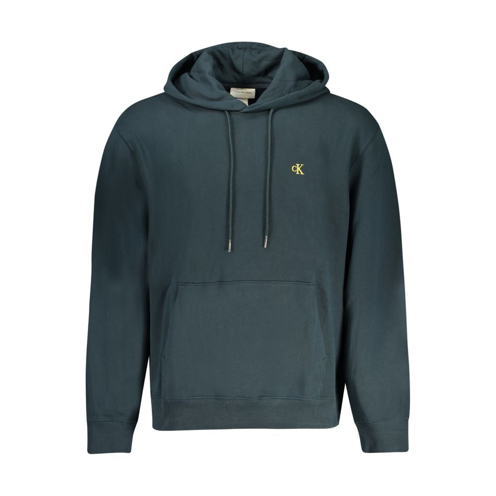 Blue Cotton Men's Sweatshirt mens luxury fashion - Mens Edit