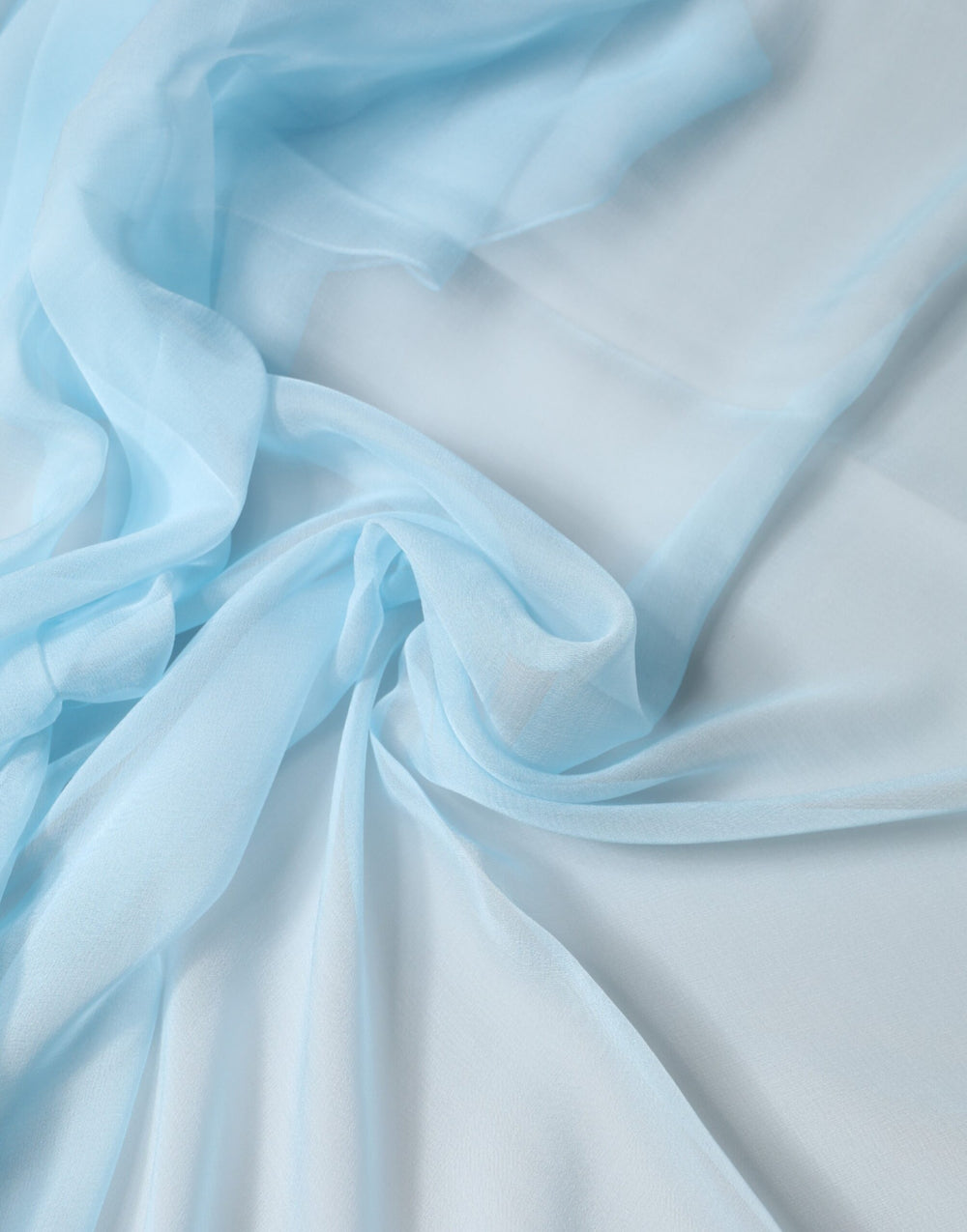 Dolce & Gabbana Silk Stole in Light Blue