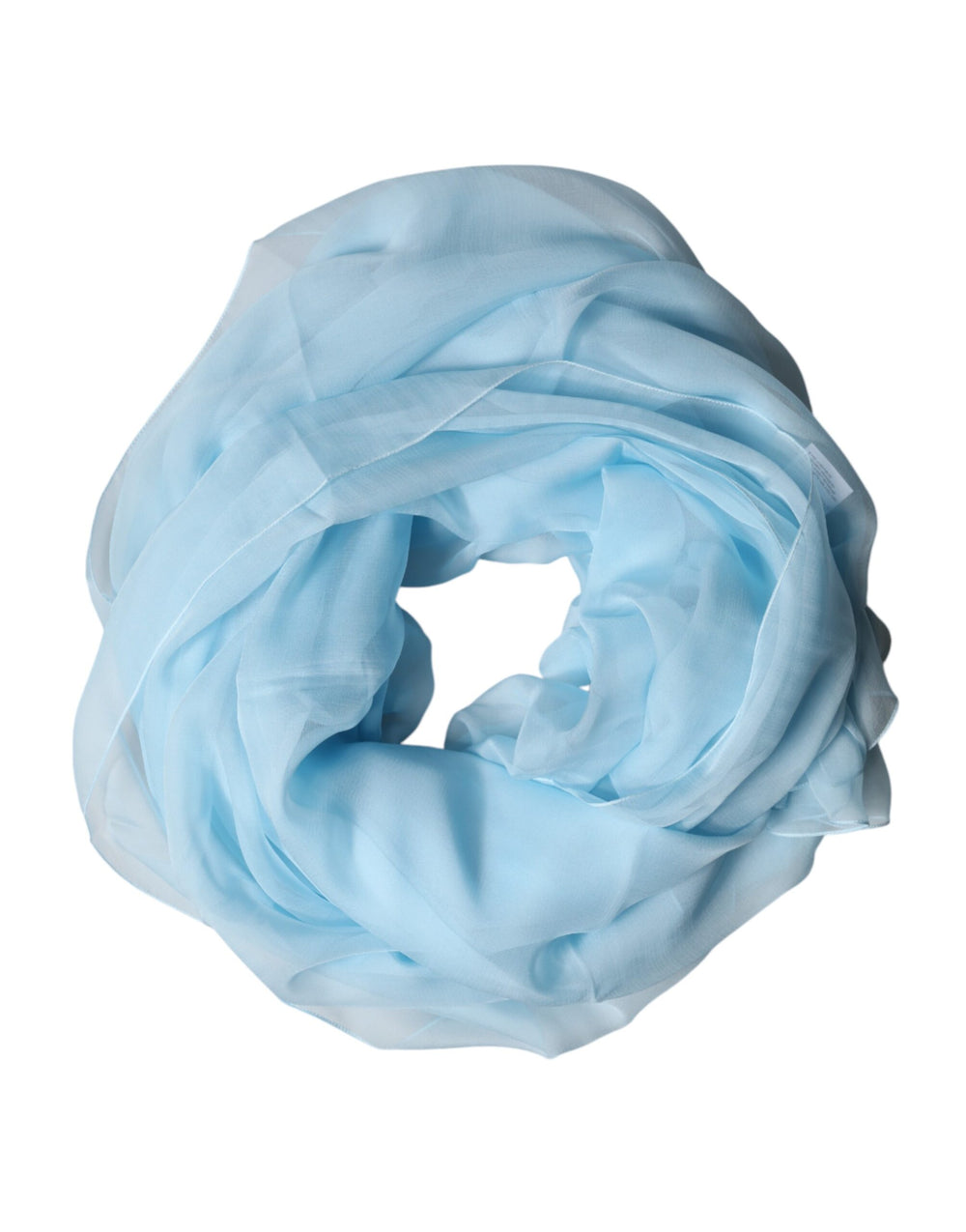 Dolce & Gabbana Silk Stole in Light Blue
