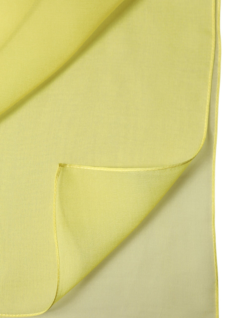 Dolce & Gabbana 100% Silk Stole in Yellow