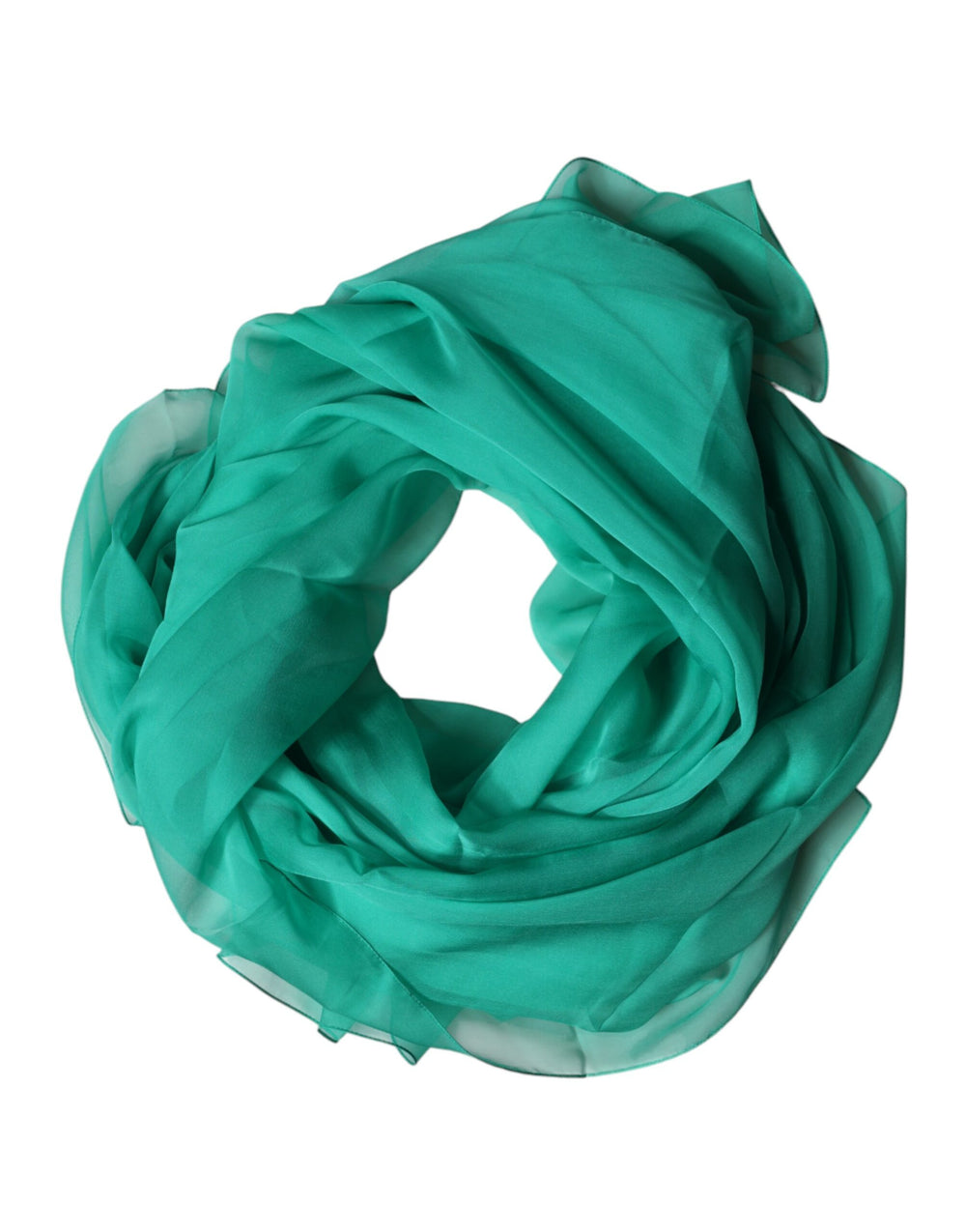 Dolce & Gabbana 100% Silk Stole in Green