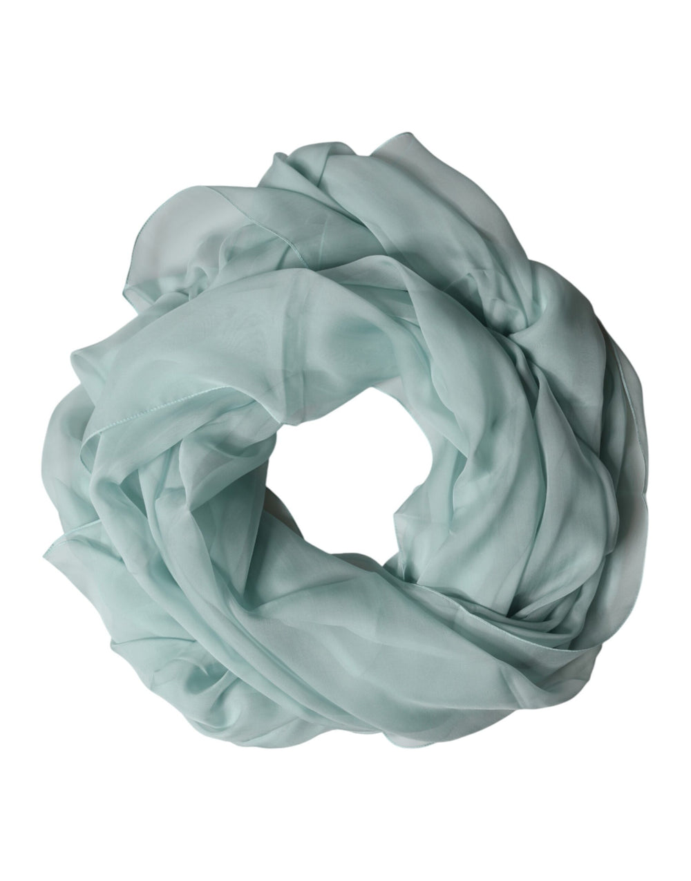 Dolce & Gabbana 100% Silk Stole in Light Teal