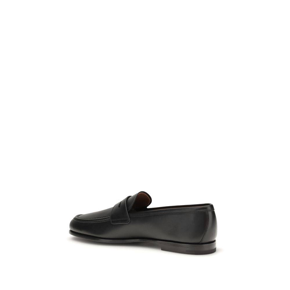 Church's Δερμάτινα Loafers από Δέρμα Μοσχαριού σε Μαύρο