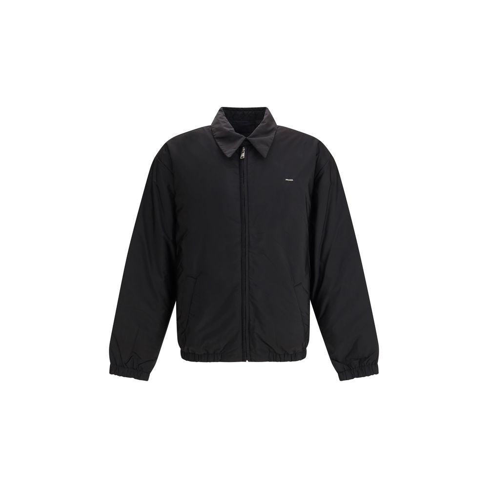 Prada Jacket από 100% ανακυκλωμένο πολυαμίδιο σε Μαύρο