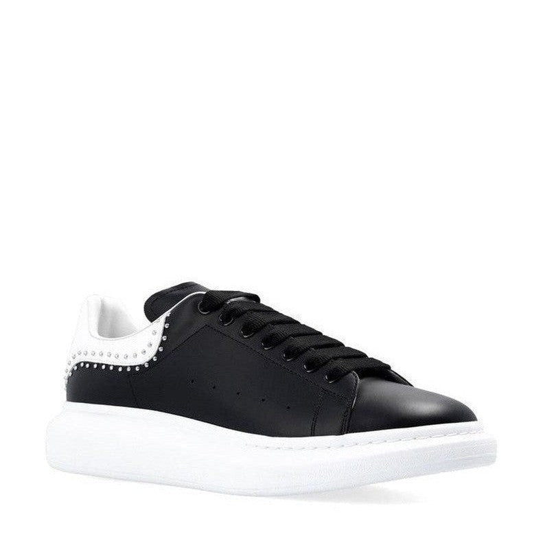 Alexander McQueen Black Calfskin Chunky Sneakers mens luxury fashion - Mens Edit