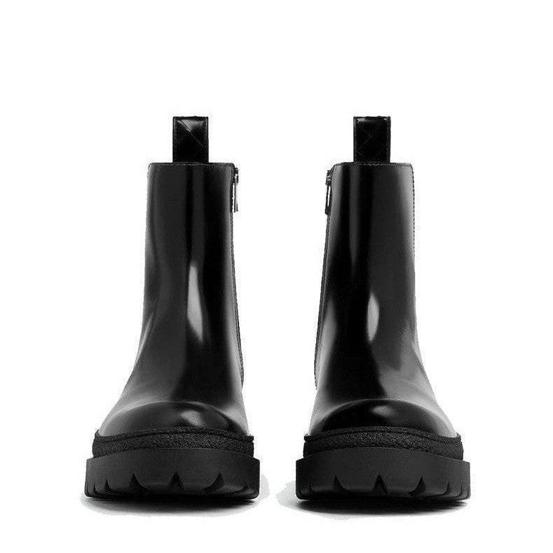 Bottega Veneta Black Calfskin Chelsea Boots mens luxury fashion - Mens Edit