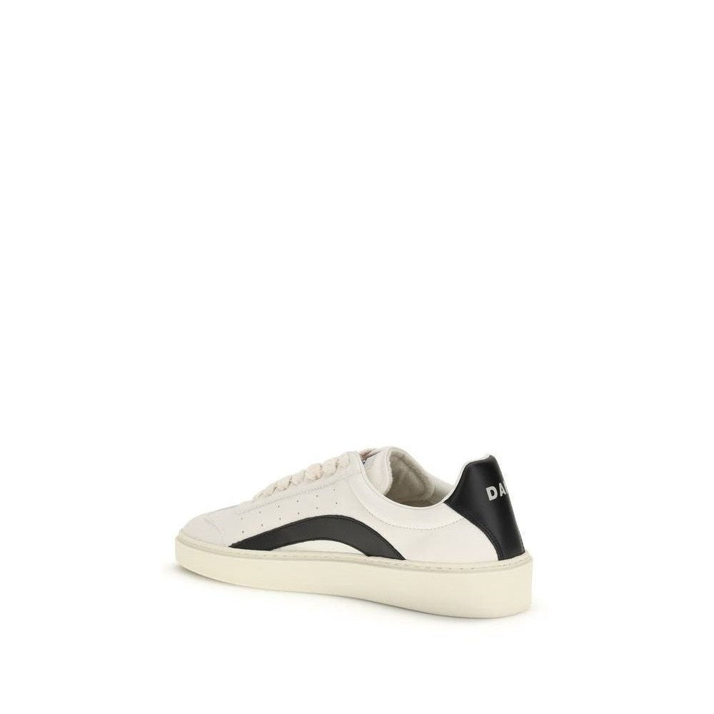 Dsquared² Multicolor Calf Leather Bos Taurus Low Top Sneakers mens luxury fashion - Mens Edit