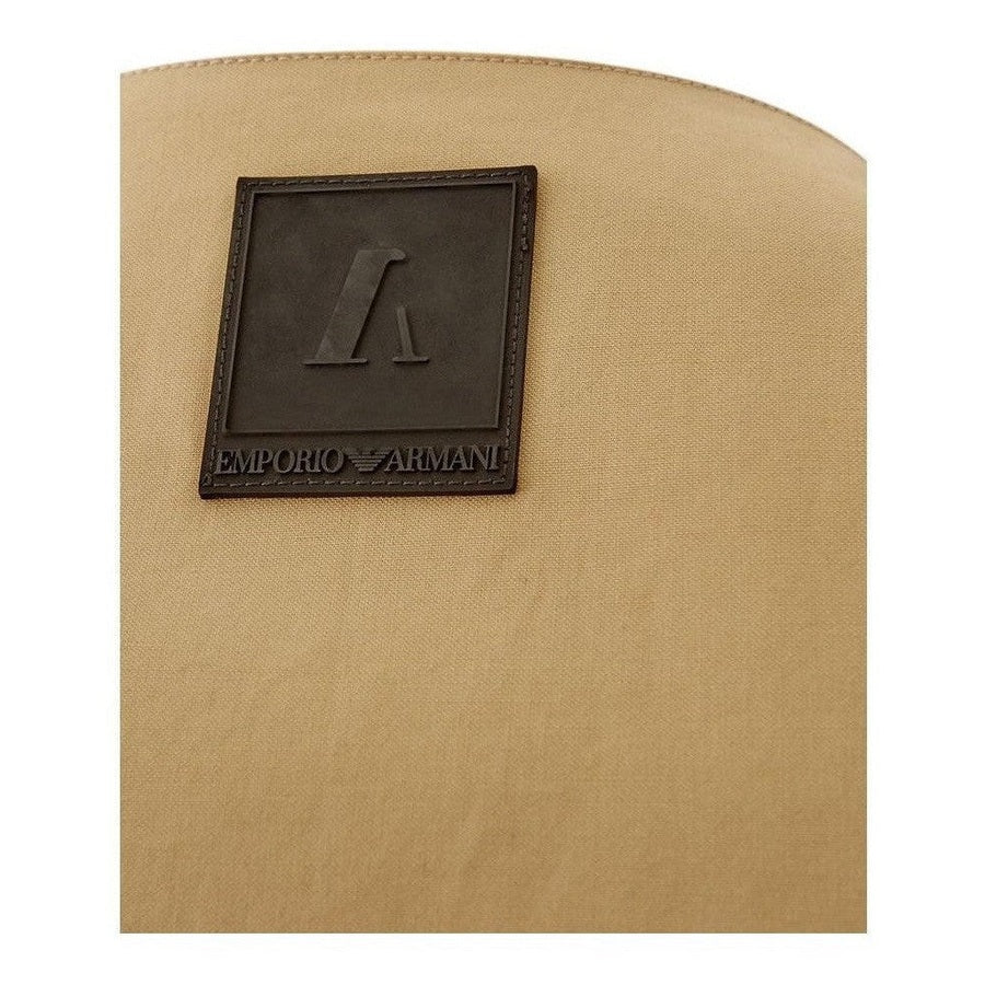 Emporio Armani Brown Cotton T-Shirt mens luxury fashion - Mens Edit