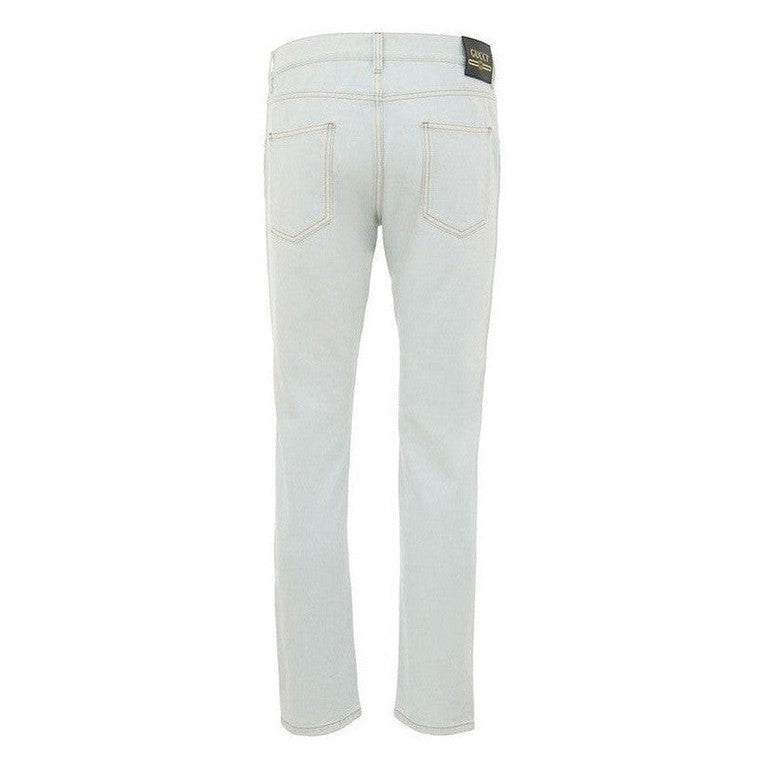 Gucci Blue Cotton Relaxed Fit Jeans mens luxury fashion - MENS EDIT