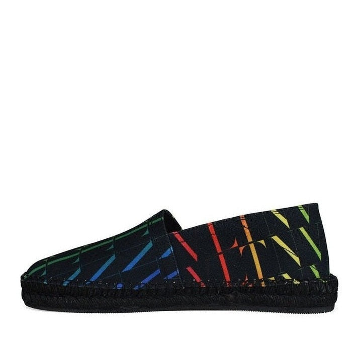 Valentino Garavani Black Canvas Espadrilles mens luxury fashion - MENS EDIT