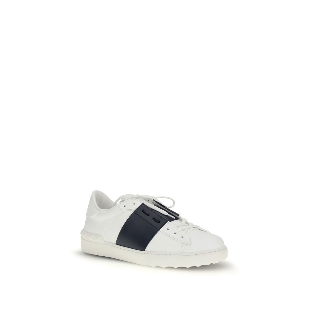 Valentino Garavani Δερμάτινα Sneakers Bos Taurus σε Μπλε
