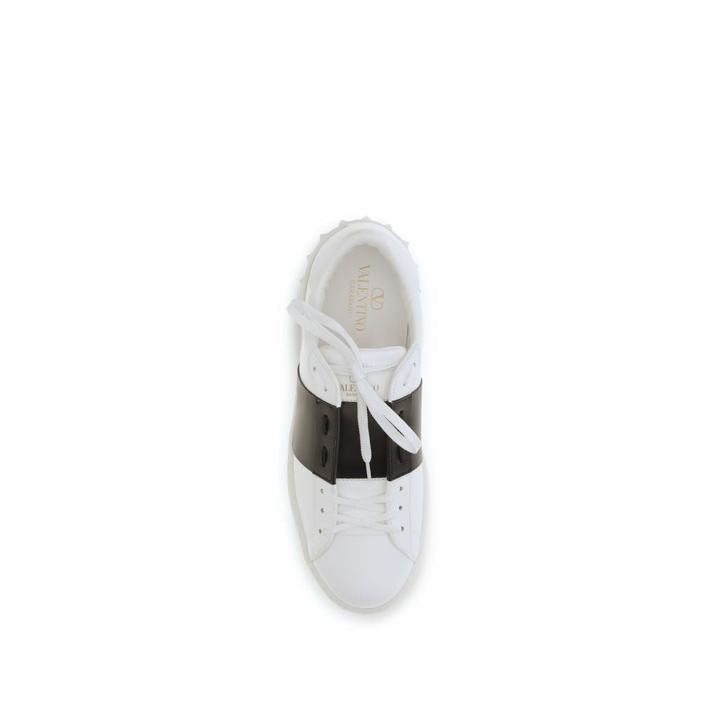 Valentino Garavani Δερμάτινα Sneakers Bos Taurus σε Μπλε