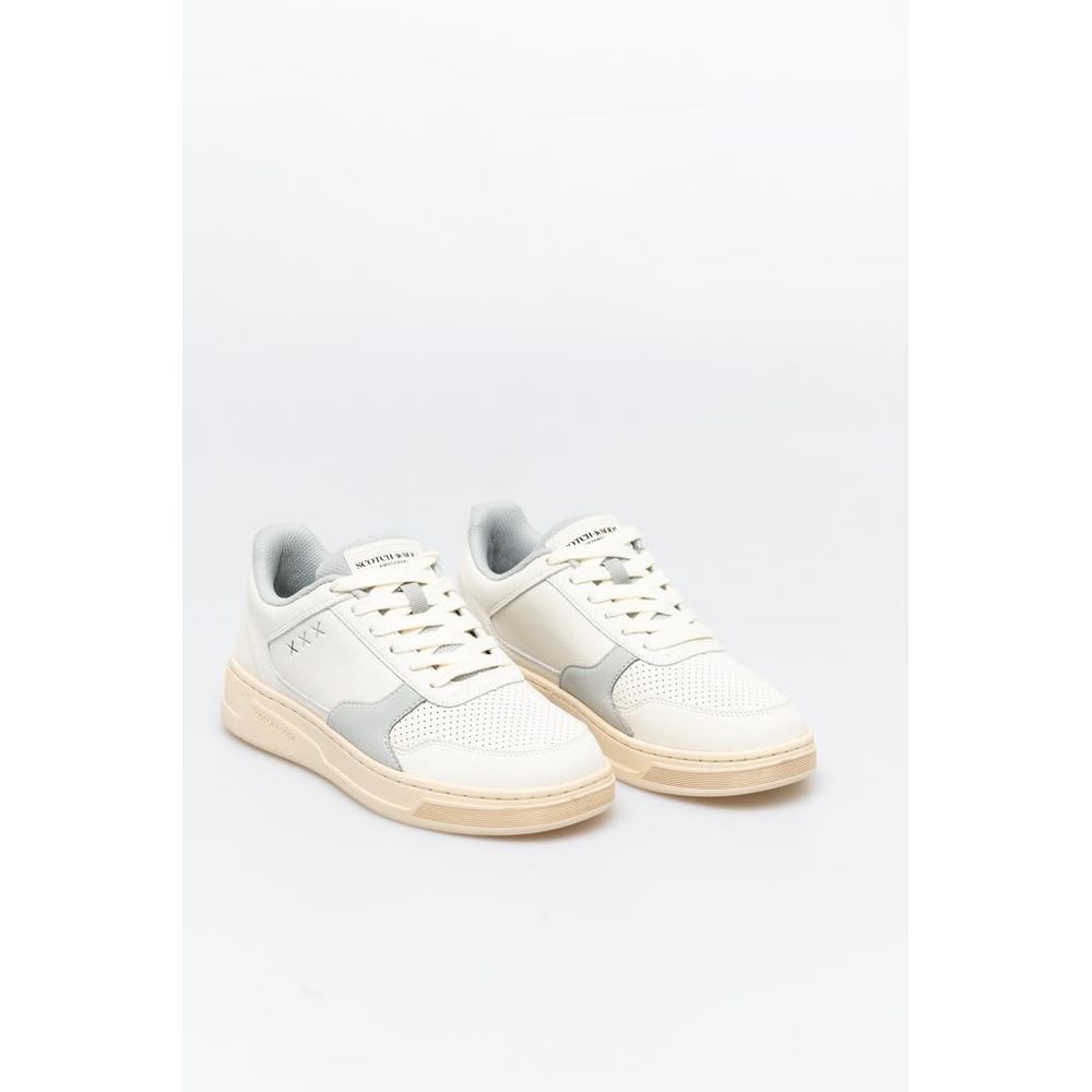 Scotch & Soda Λευκά Sneakers