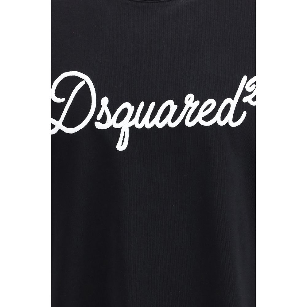 Dsquared² Cotton T-Shirt in Black