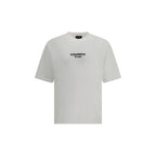 Dsquared² White Cotton T-Shirt mens luxury fashion - Mens Edit