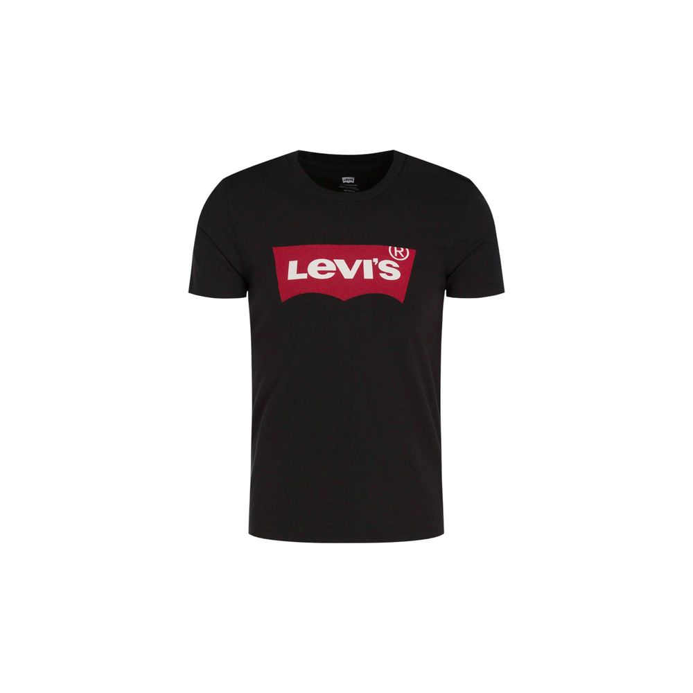 Levi's Μαύρο Βαμβακερό T-Shirt