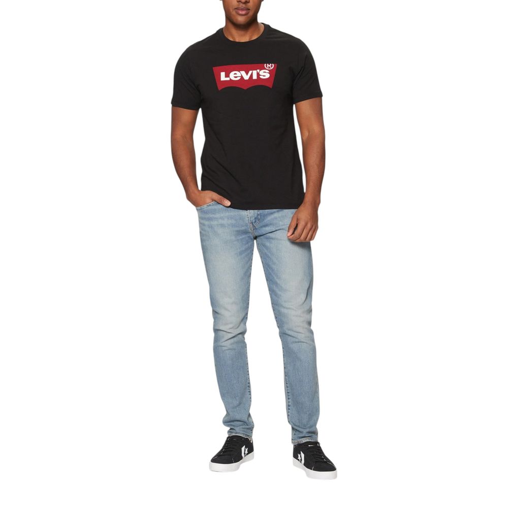 Levi's Μαύρο Βαμβακερό T-Shirt