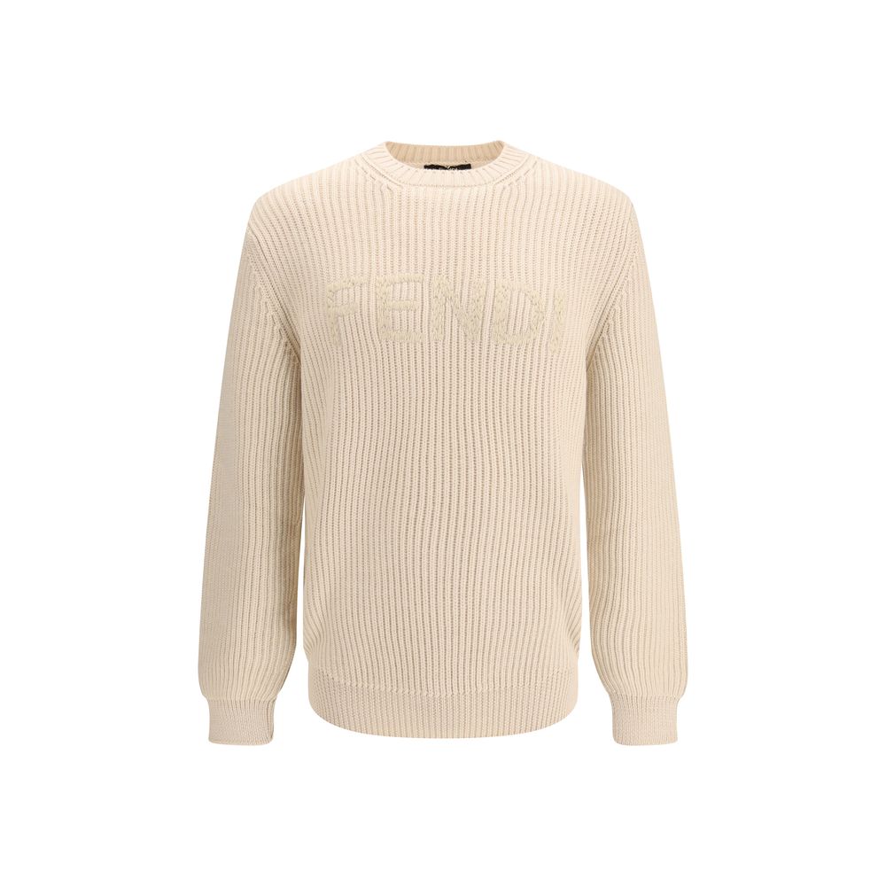 Beige Fleece Wool Sweatshirt mens luxury fashion - Mens Edit