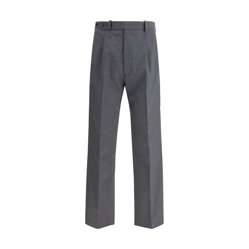 Prada Wool Dress Trousers in Grey