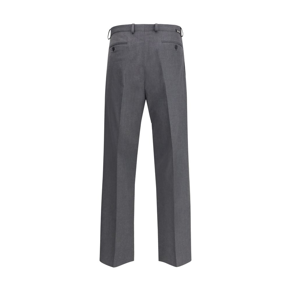 Prada Wool Dress Trousers in Grey