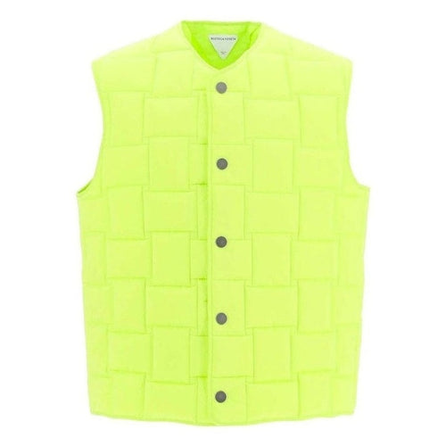 Bottega Veneta Bicolor Polyamide Sleeveless Padded Jacket mens luxury fashion - Mens Edit