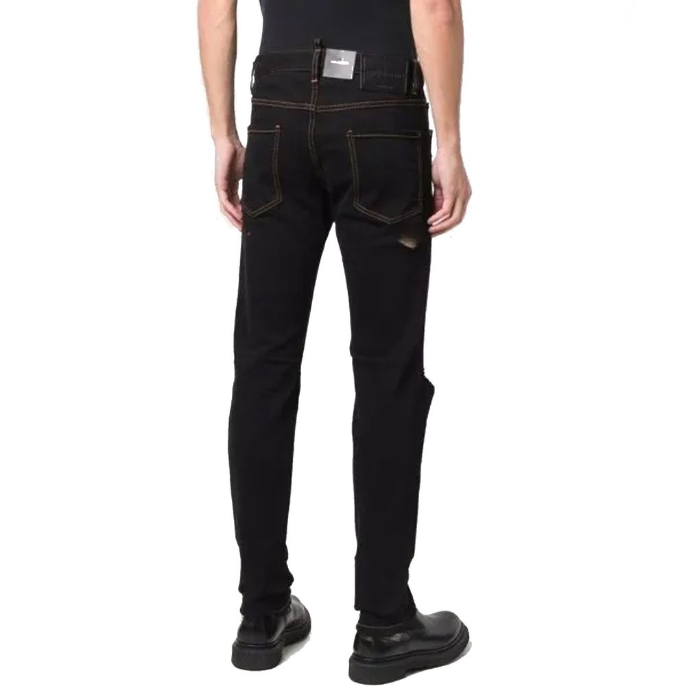 Dsquared² Τζιν Στενής Γραμμής σε Μαύρο