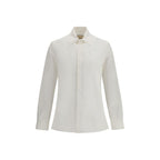 Valentino White Cotton Dress Shirt Rockstud mens luxury fashion - Mens Edit