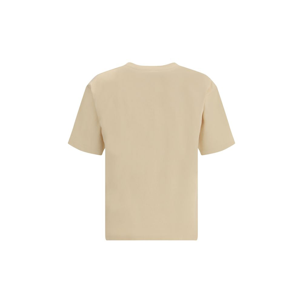 Valentino Graphic Cotton Jersey T-Shirt in Beige