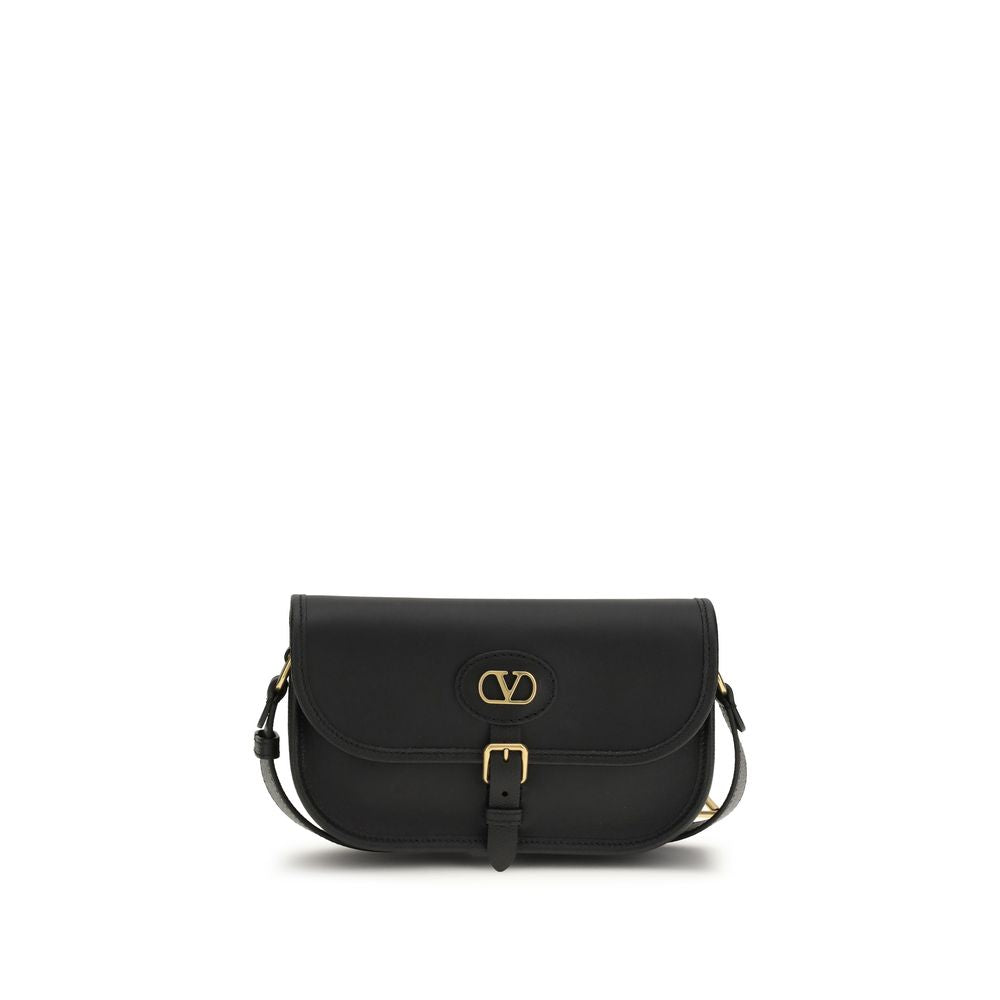Black Calf Leather Bos Taurus Shoulder Bag mens luxury fashion - Mens Edit