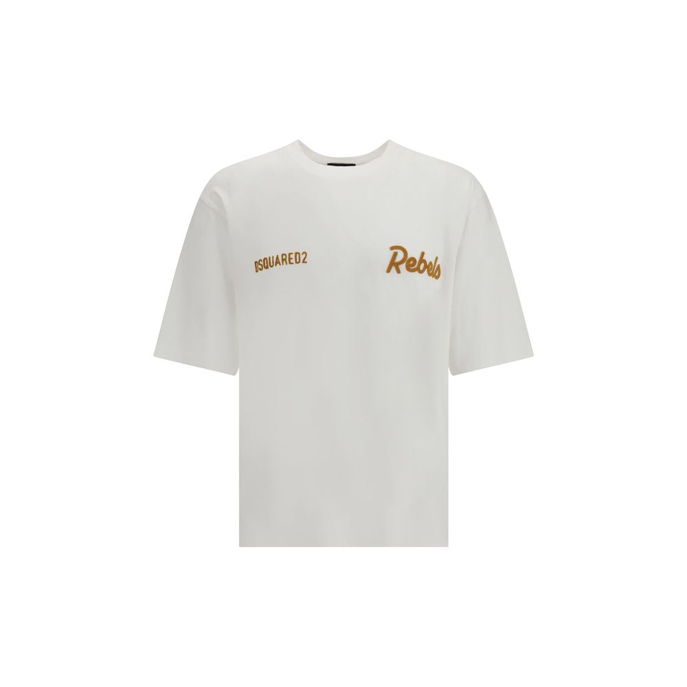 Dsquared² Cotton Jersey T-Shirt in White