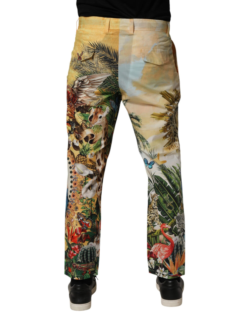 Dolce & Gabbana Cotton Lounge Trousers in Multicolor