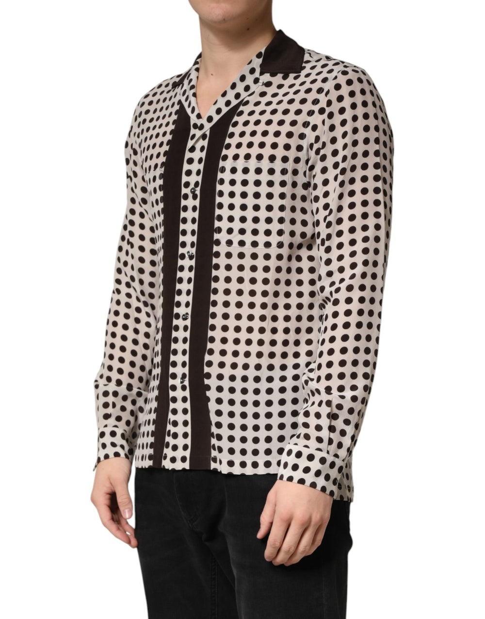 Dolce & Gabbana Silk Shirt in White