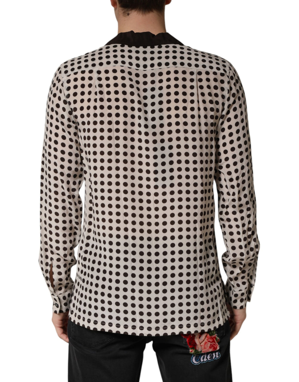 Dolce & Gabbana Silk Shirt in White