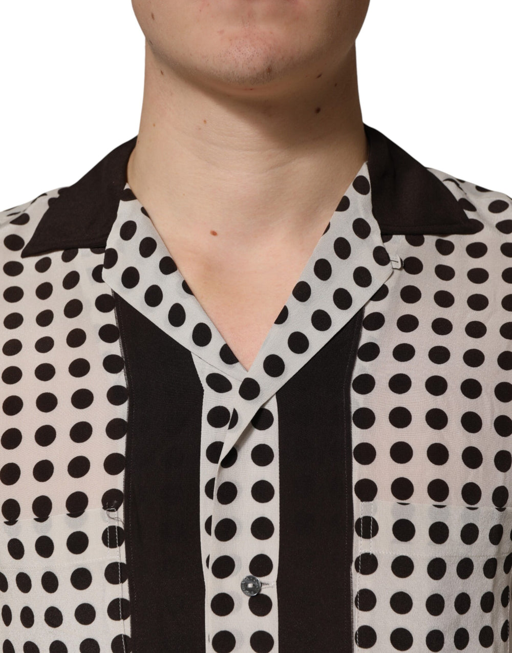 Dolce & Gabbana Silk Shirt in White
