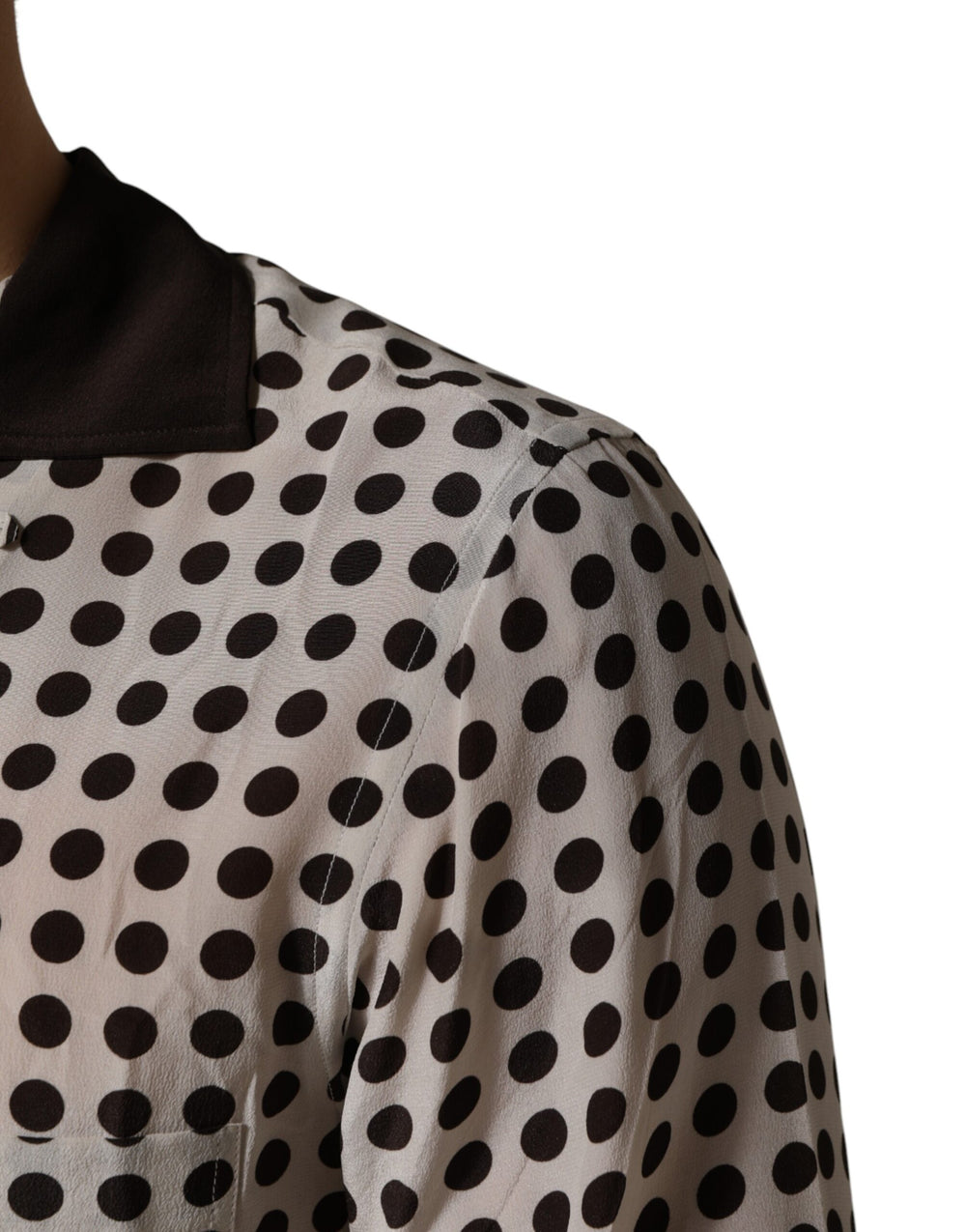 Dolce & Gabbana Silk Shirt in White