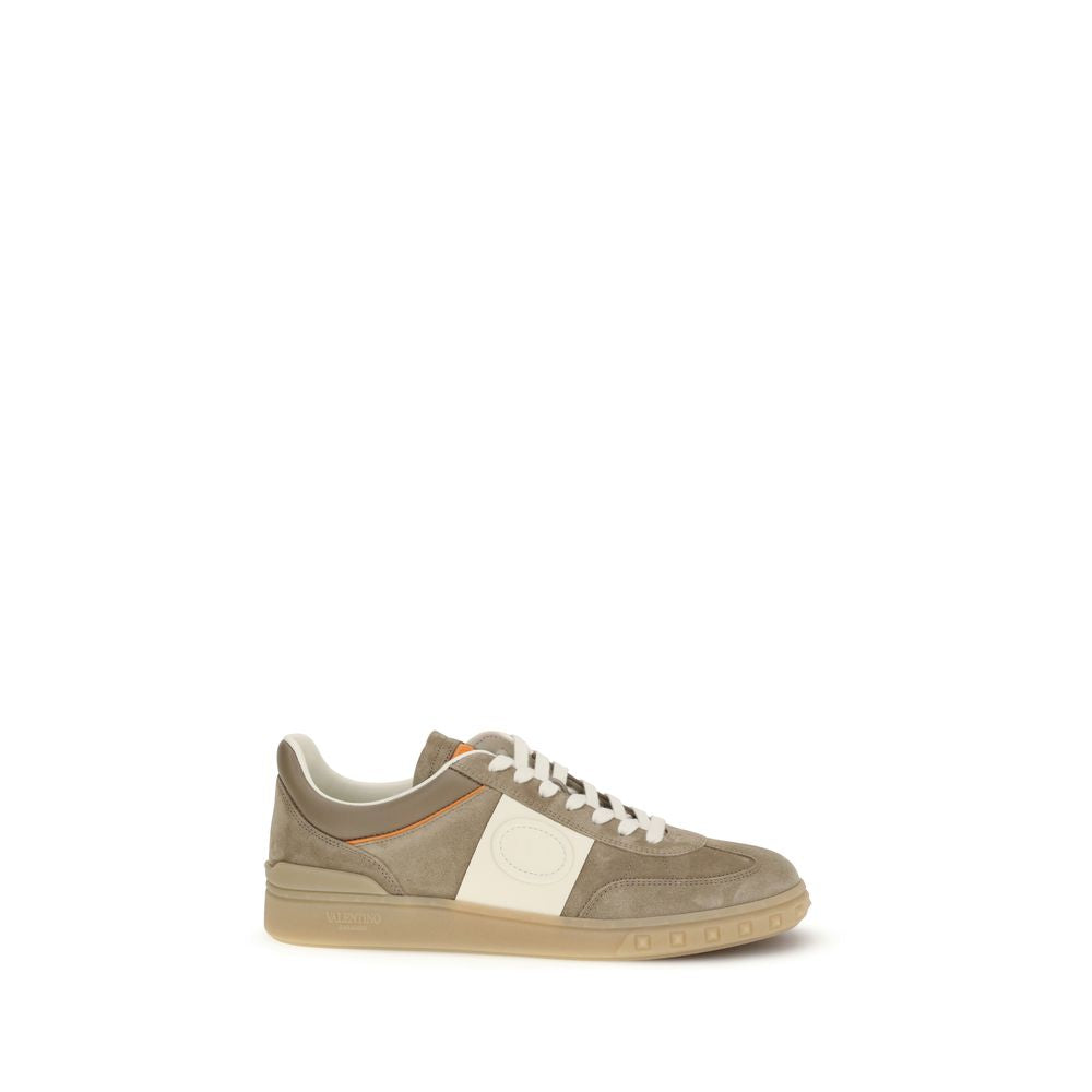 Beige Calf Leather Bos Taurus Low Top Sneakers mens luxury fashion - Mens Edit