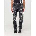 Gray Denim Slim Fit Jeans mens luxury fashion - Mens Edit