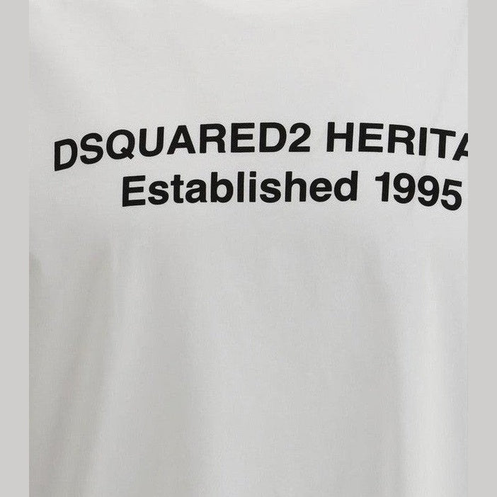 Dsquared² Βαμβακερό T-Shirt σε Λευκό