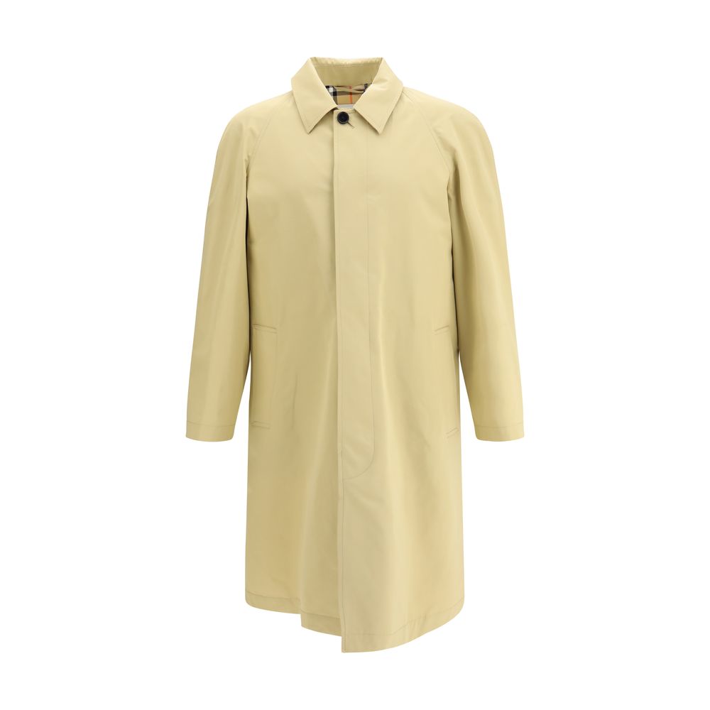 Burberry Beige Cotton Trench Coat mens luxury fashion - Mens Edit