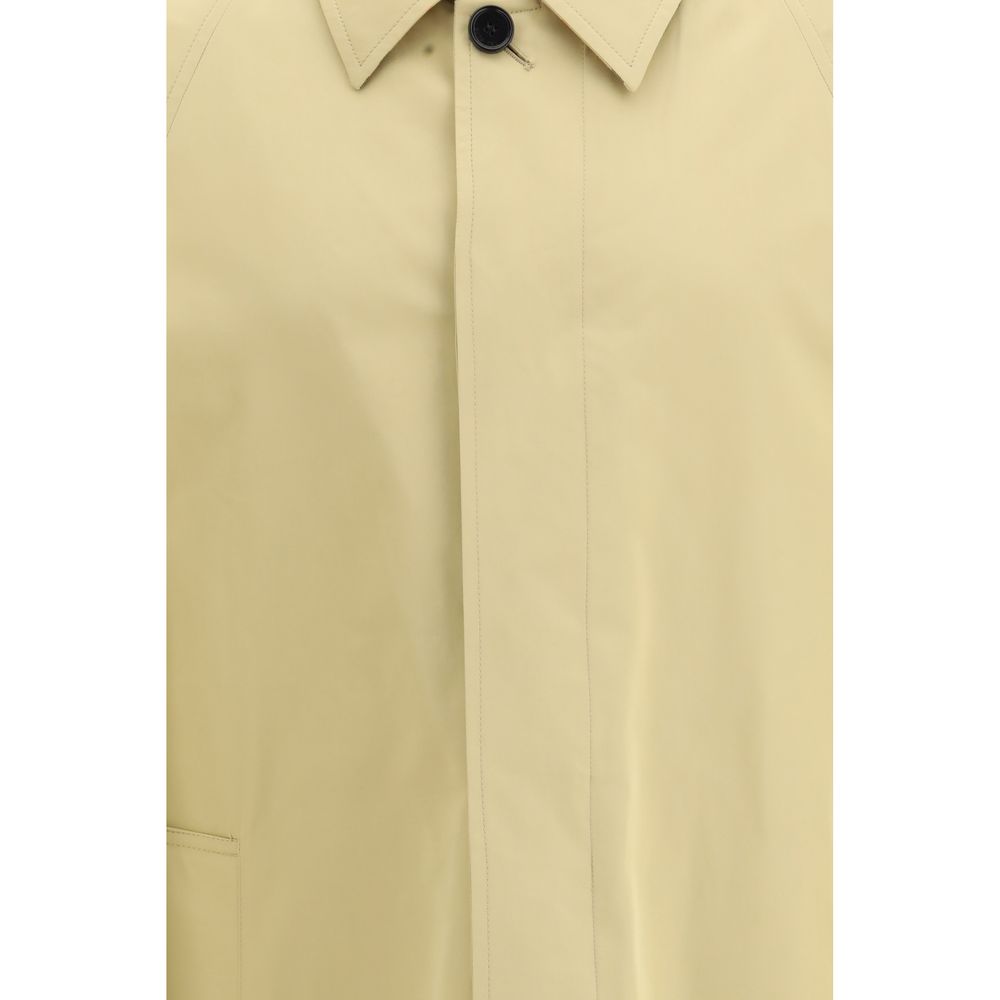 Burberry Cotton Trench Coat in Beige