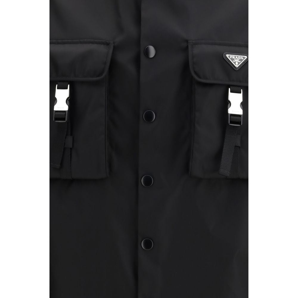 Prada Jacket από 100% πολυαμίδιο σε Μαύρο