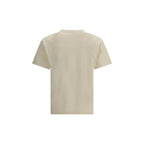Βαμβακερό T-shirt Alexander McQueen σε Μπεζ