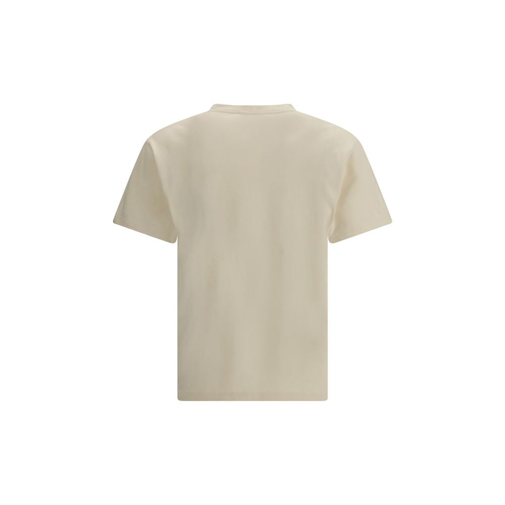 Βαμβακερό T-shirt Alexander McQueen σε Μπεζ