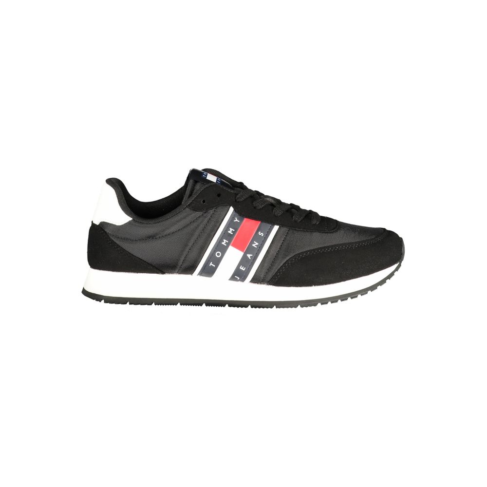 Black Polyurethane Men Sneaker mens luxury fashion - Mens Edit