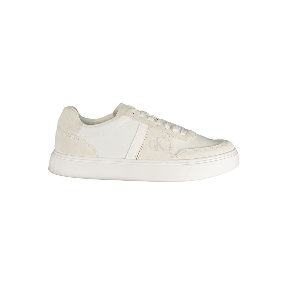 Bianco Polyester Mens Sneaker mens luxury fashion - Mens Edit
