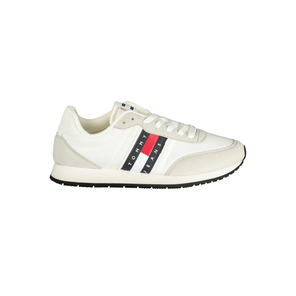 White Polyurethane Men Sneaker mens luxury fashion - Mens Edit